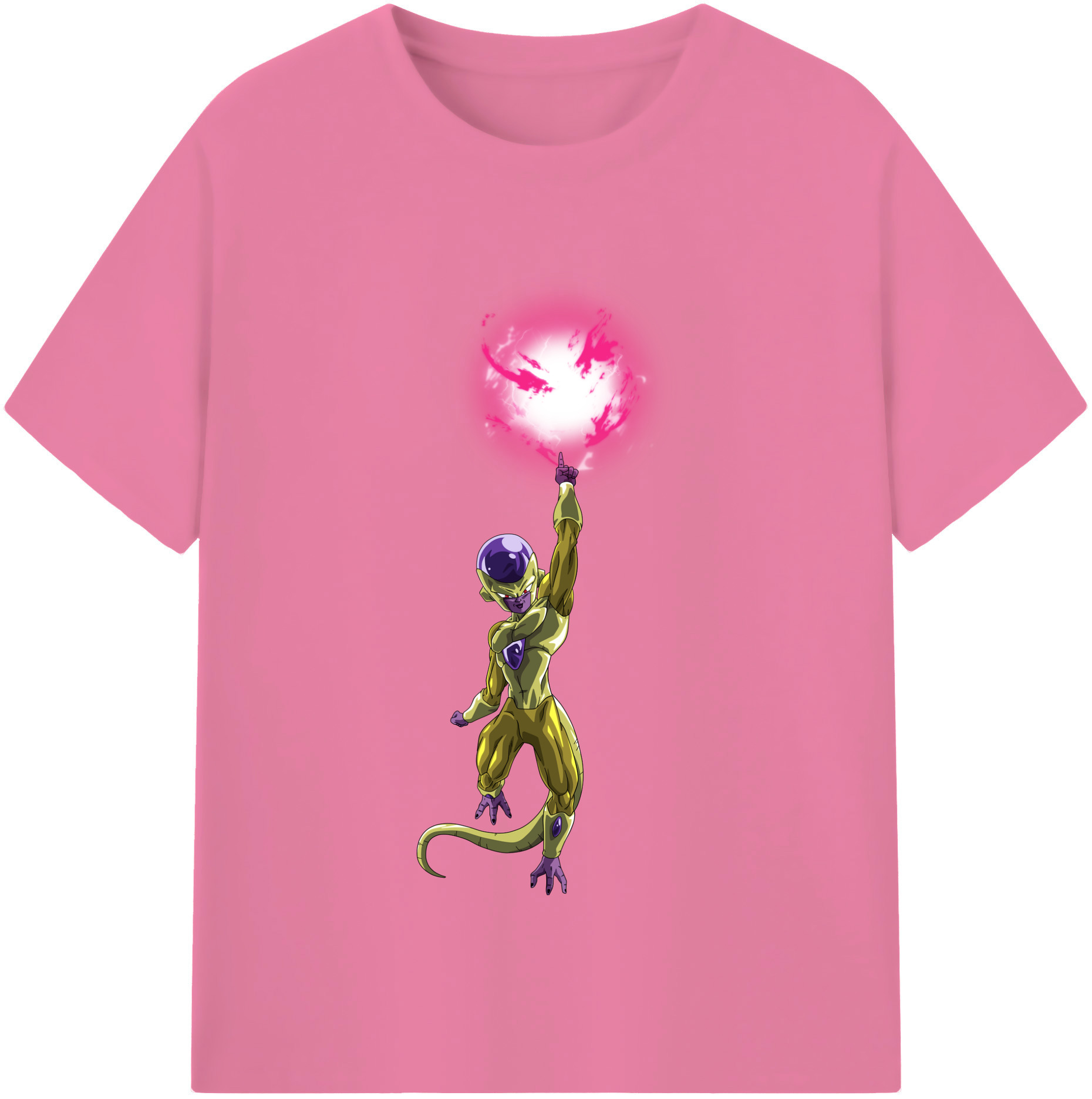 （画像用） ドラゴンボール フリーザ DRAGON BALL Frieza 綿100％半袖Tシャツ（フロントプリント）